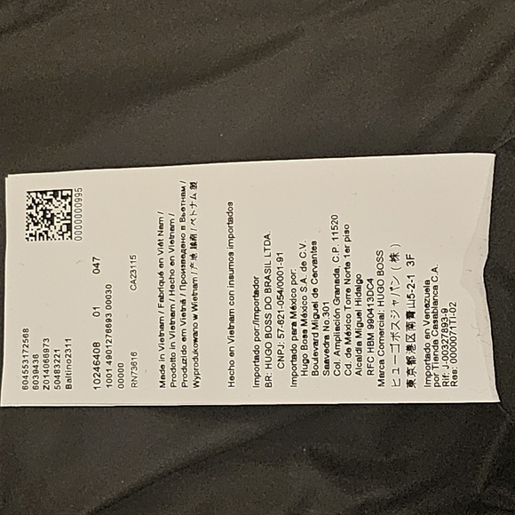 NWT HUGO BOSS Red Label, Silver vest size M - Picture 5 of 5